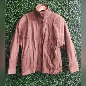 Tannery West Men's Brown Zip-Up Leather Jackets Size M